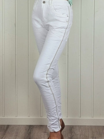 FRANJA Jeans Hvid...